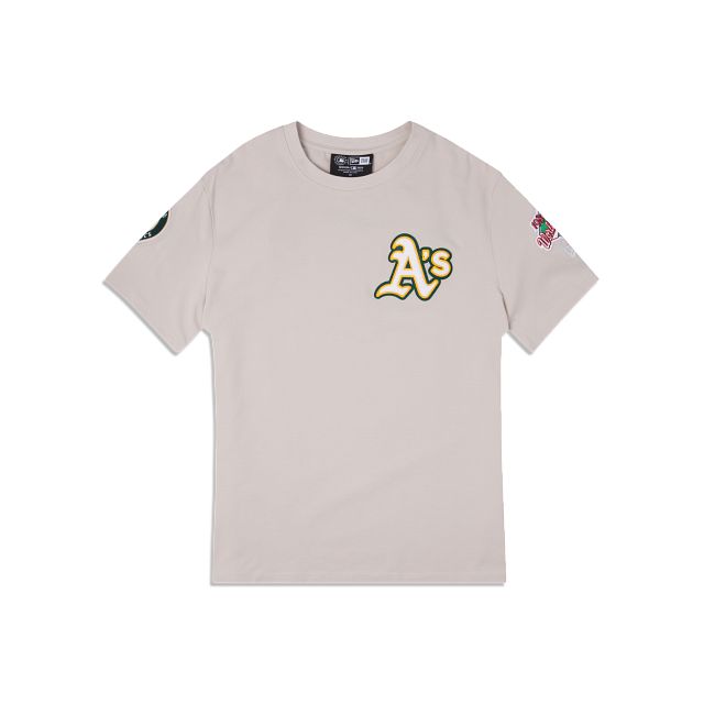 Oakland Athletics Logo Select Chrome T-Shirt sold by New Era