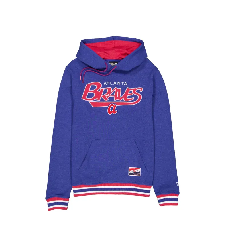 Atlanta Braves Throwback Hoodie sold by New Era