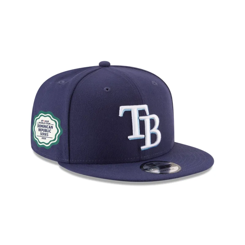 Tampa Bay Rays 2024 MLB World Tour Dominican Republic Series 9FIFTY Snapback Hat sold by New Era