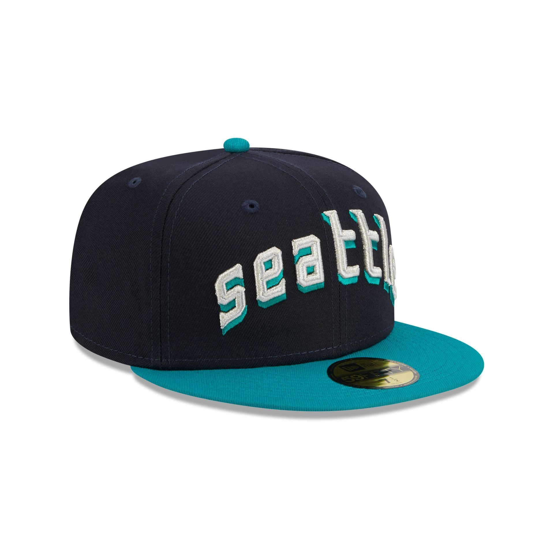 Seattle Mariners City Signature 59FIFTY Fitted Hat sold by New Era product image thumbnail 3