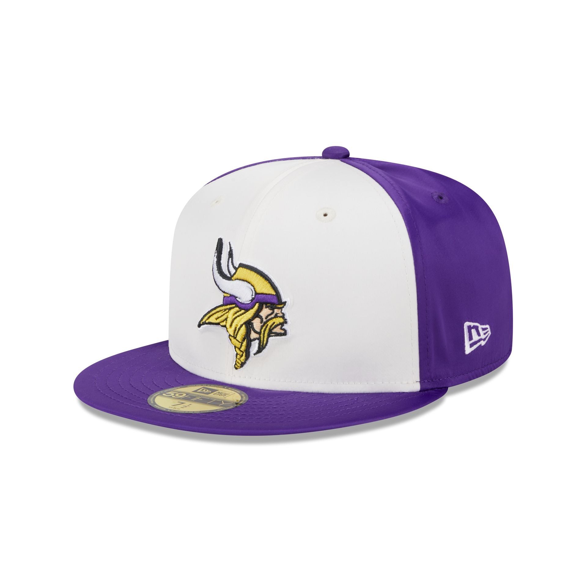 Minnesota Vikings Throwback Satin 59FIFTY Fitted Hat sold by New Era product image thumbnail 3