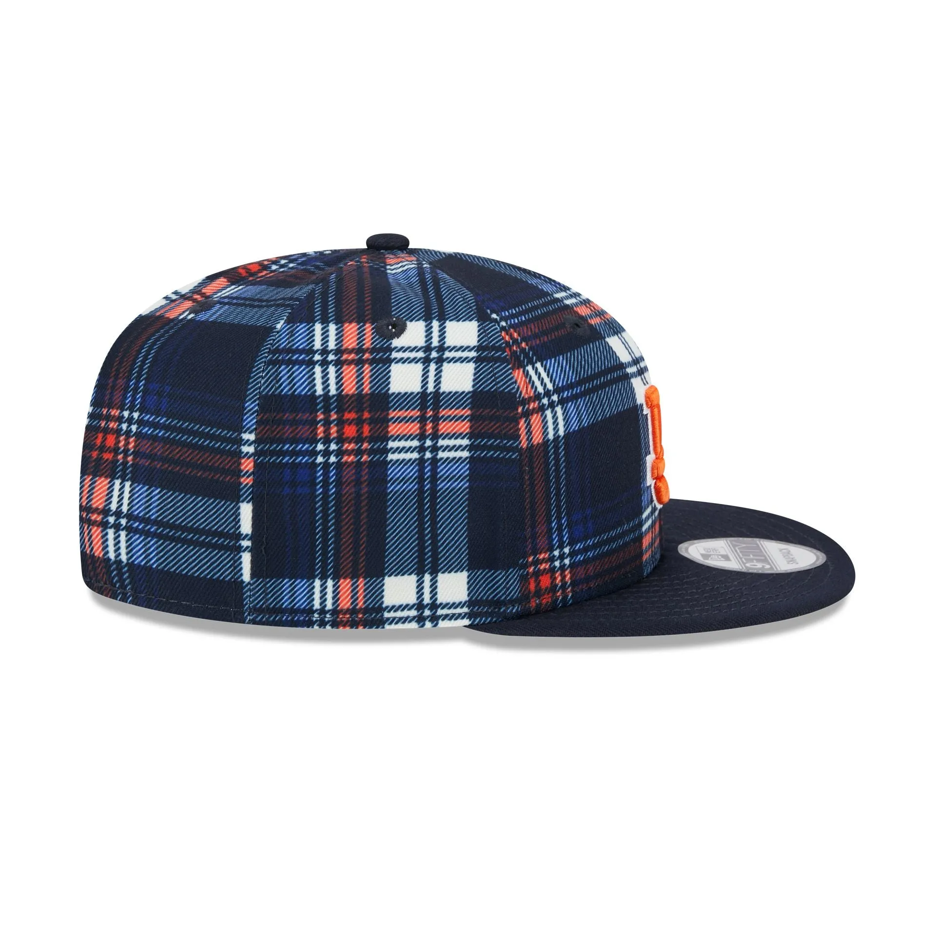 Auburn Tigers Plaid 9FIFTY Snapback Hat sold by New Era product image thumbnail 5