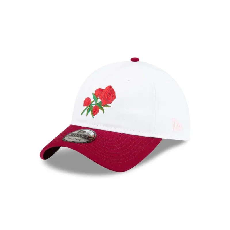 Just Caps Rose Flower 9TWENTY Adjustable Hat sold by New Era