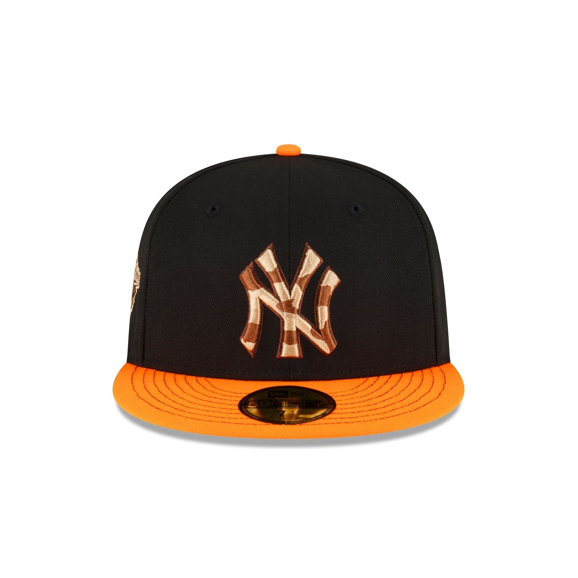 Just Caps Orange Visor New York Yankees 59FIFTY Fitted Hat sold by New Era product image thumbnail 2