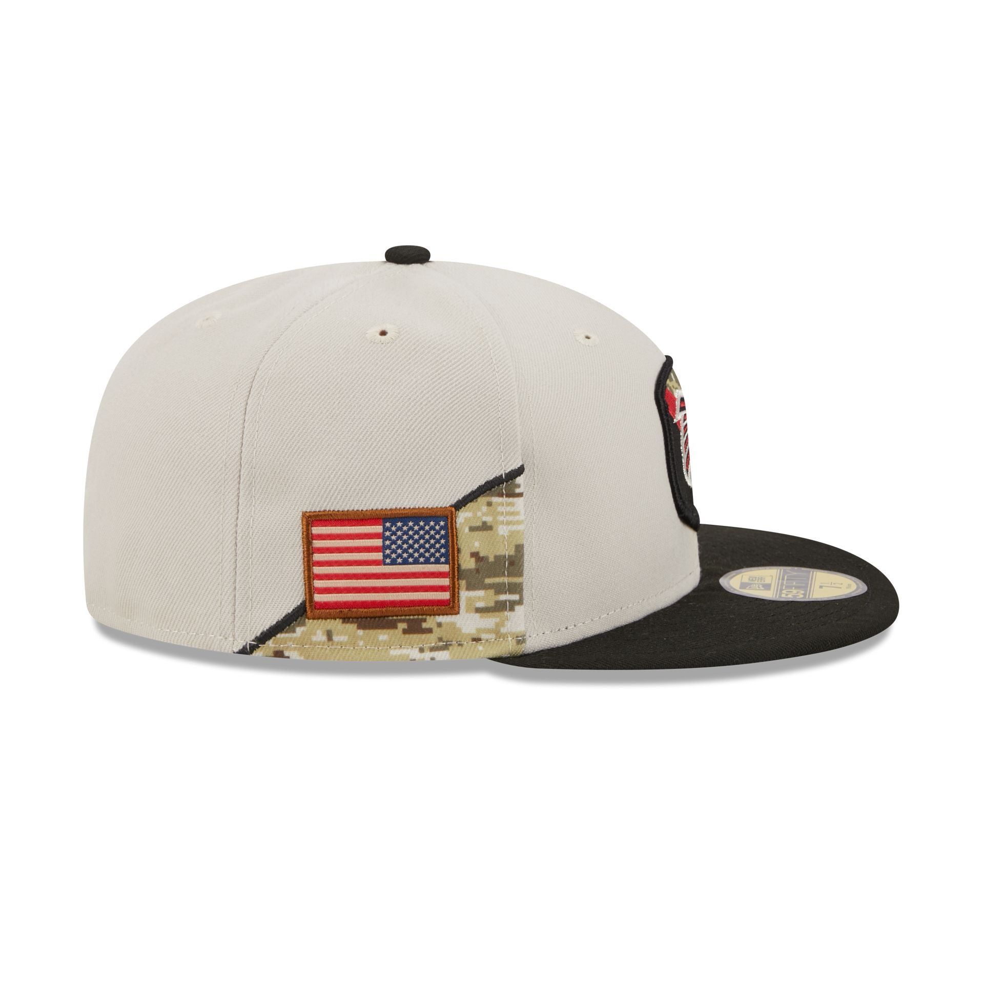 Atlanta Falcons 2023 Salute to Service 59FIFTY Fitted Hat sold by New Era product image thumbnail 4