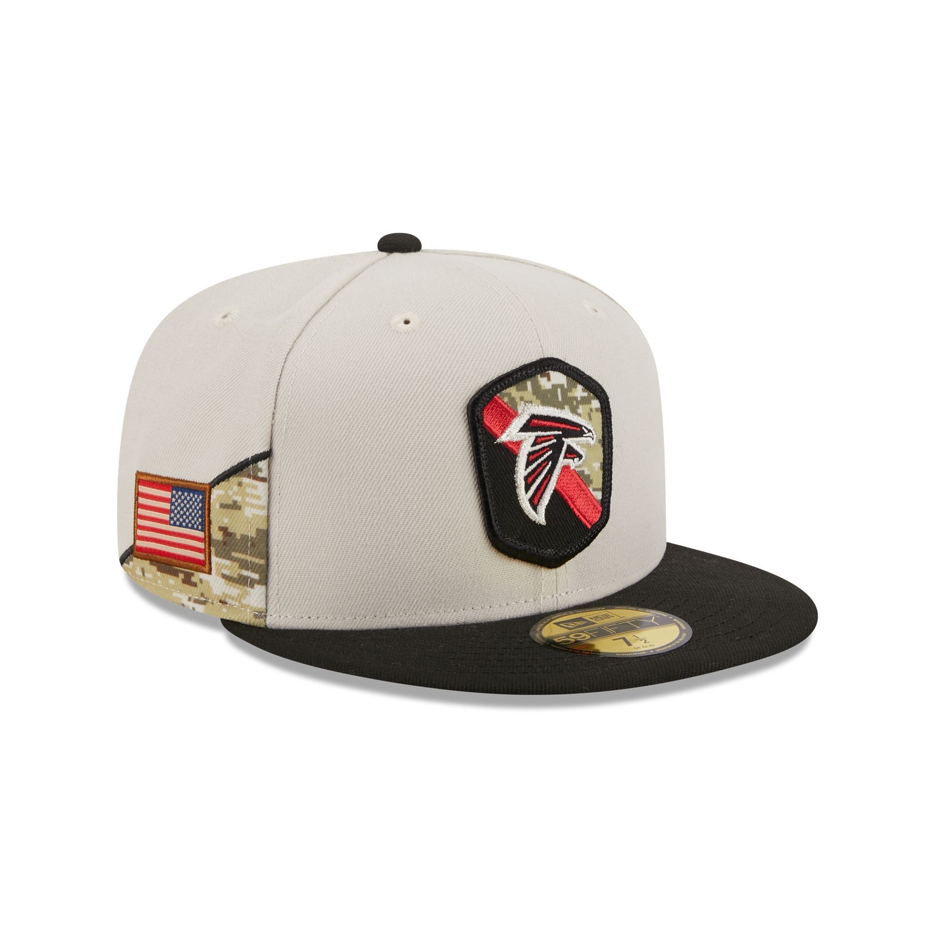 Atlanta Falcons 2023 Salute to Service 59FIFTY Fitted Hat sold by New Era