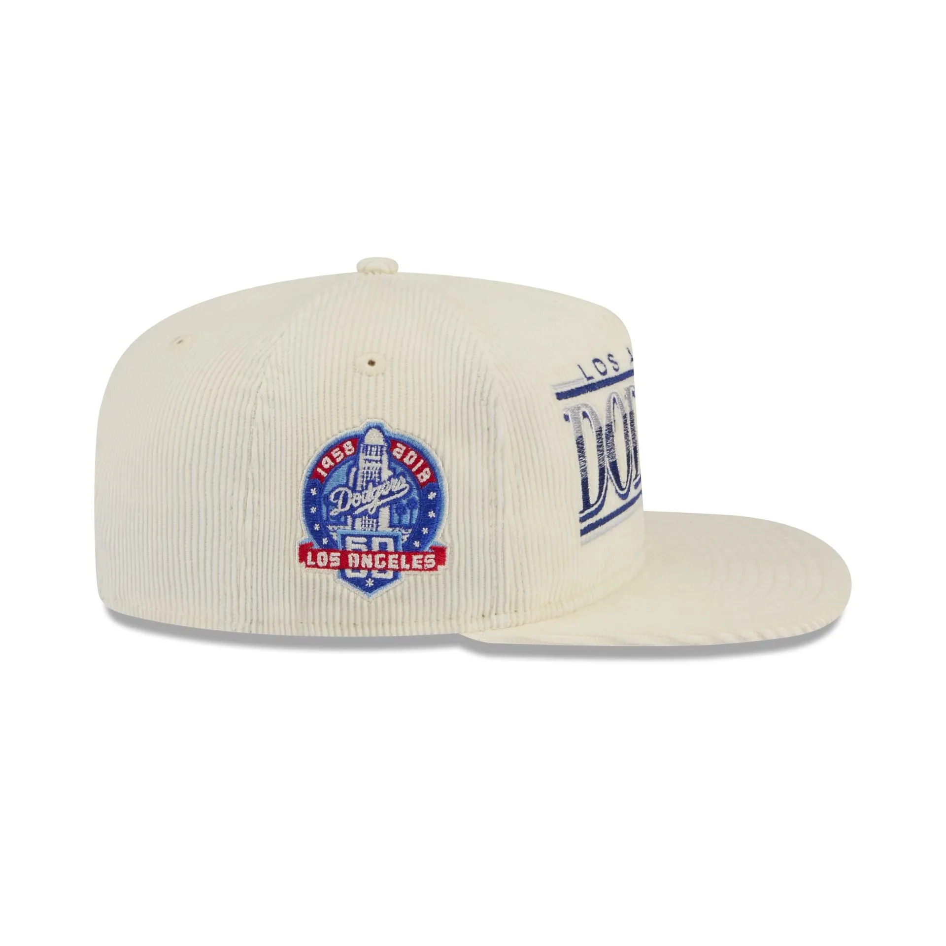 Los Angeles Dodgers Throwback Corduroy Golfer Hat sold by New Era product image thumbnail 4