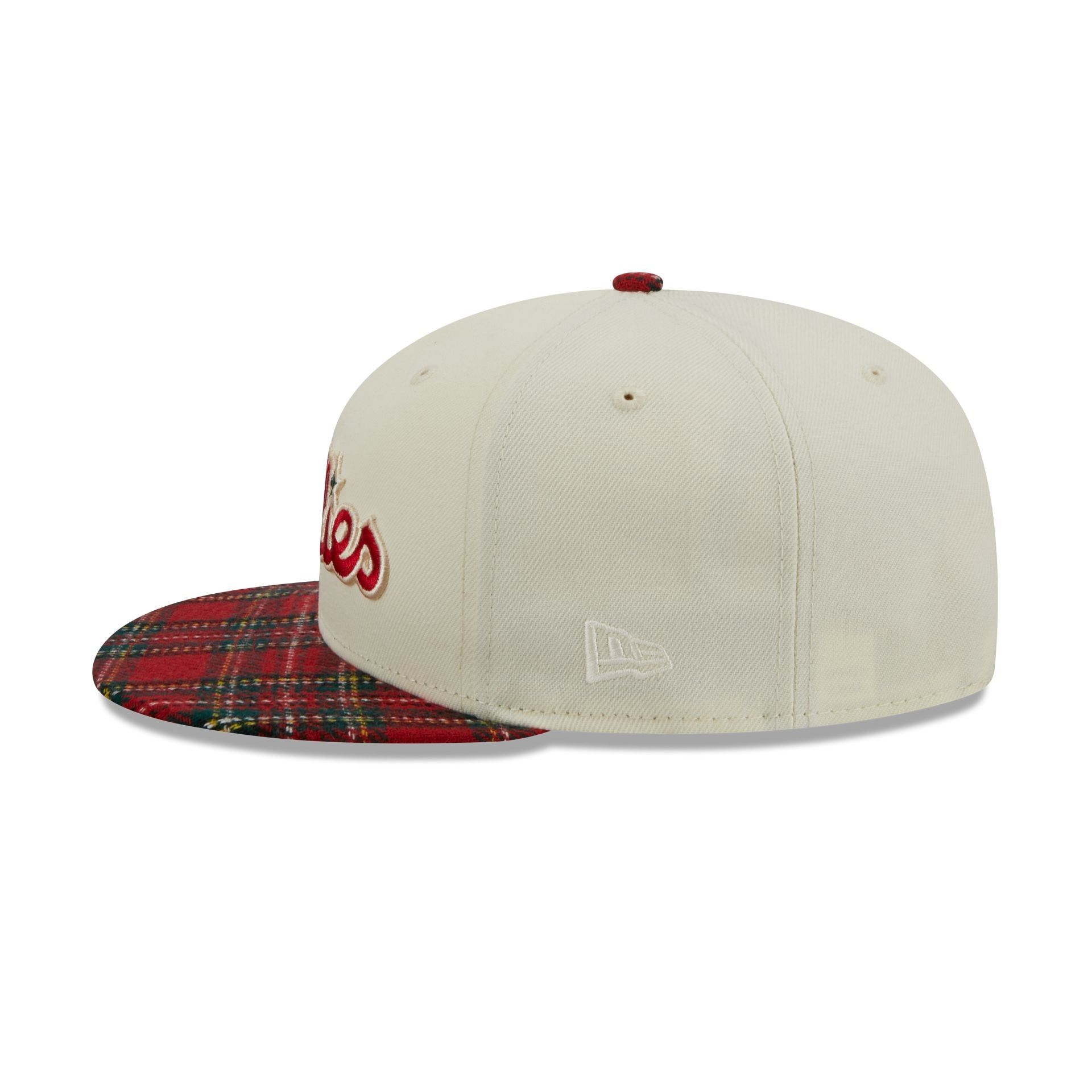 Philadelphia Phillies Plaid Visor 9FIFTY Snapback Hat sold by New Era product image thumbnail 4