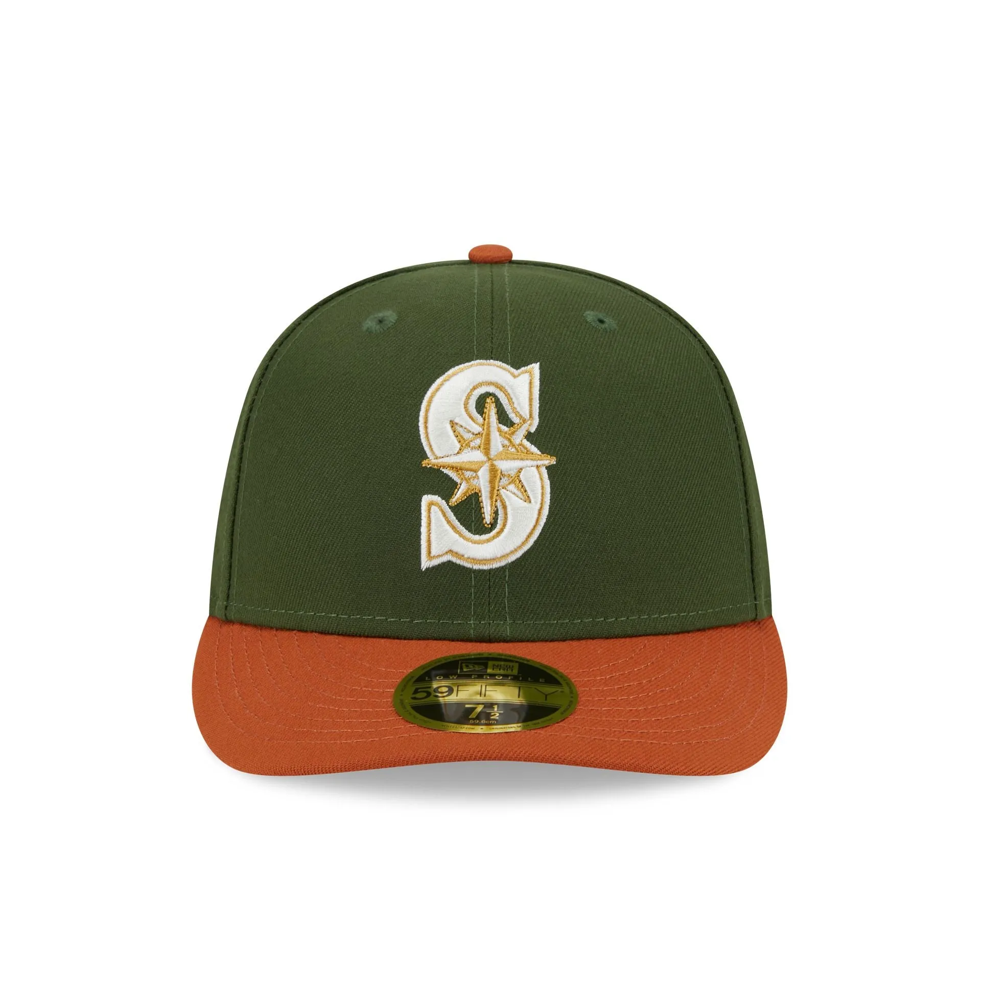 Seattle Mariners Scarlet Low Profile 59FIFTY Fitted Hat sold by New Era product image thumbnail 2