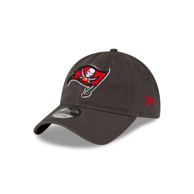 Tampa Bay Buccaneers Core Classic Gray 9TWENTY Adjustable Hat sold by New Era