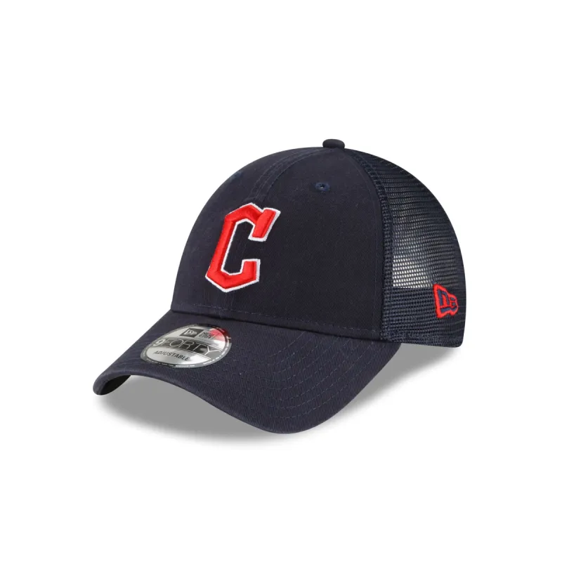 Cleveland Guardians 9FORTY Trucker Hat sold by New Era