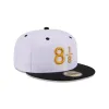 New Era Cap Signature Size 8 1/8 White 59FIFTY Fitted Hat sold by New Era