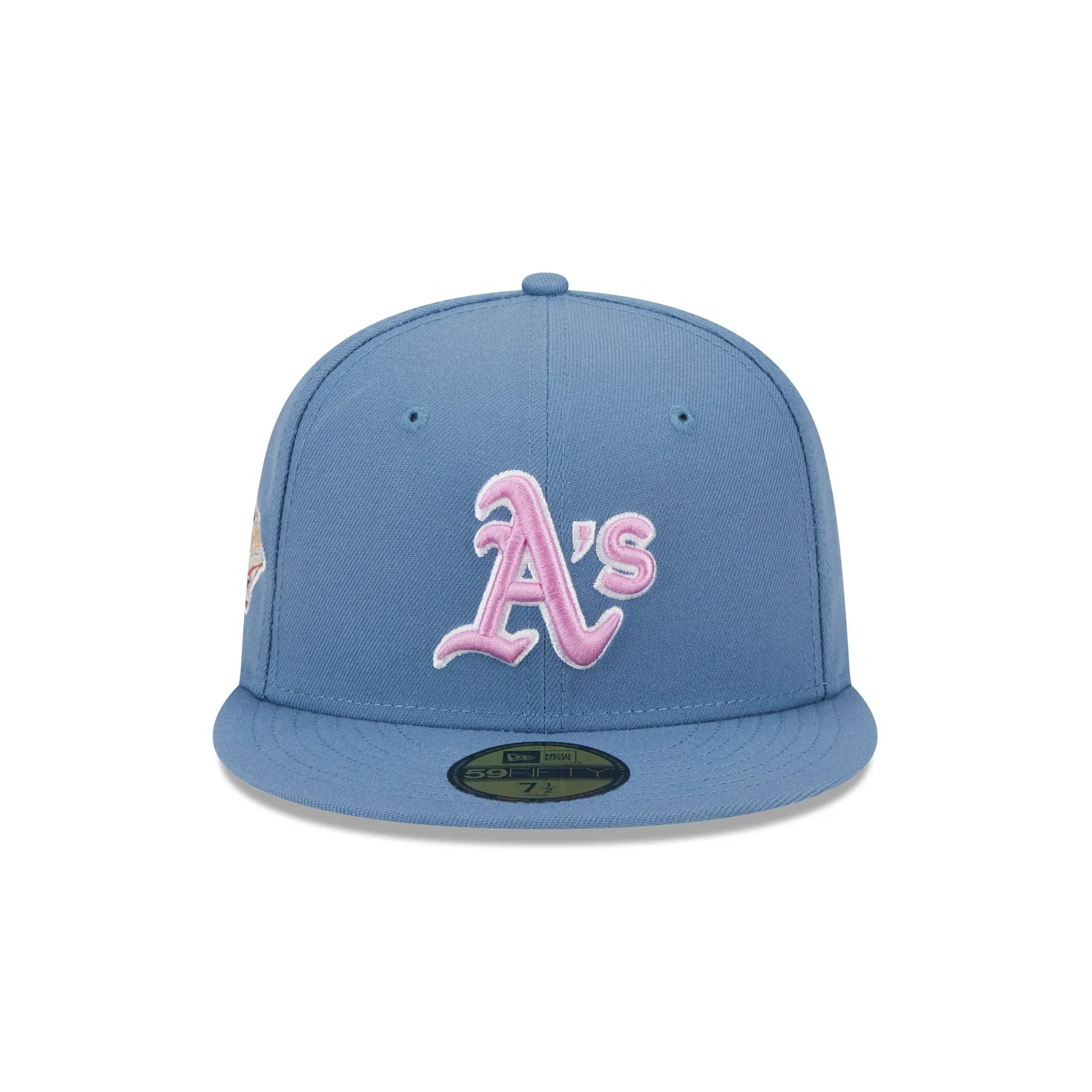 Oakland Athletics Color Pack Faded Blue 59FIFTY Fitted Hat sold by New Era product image thumbnail 2