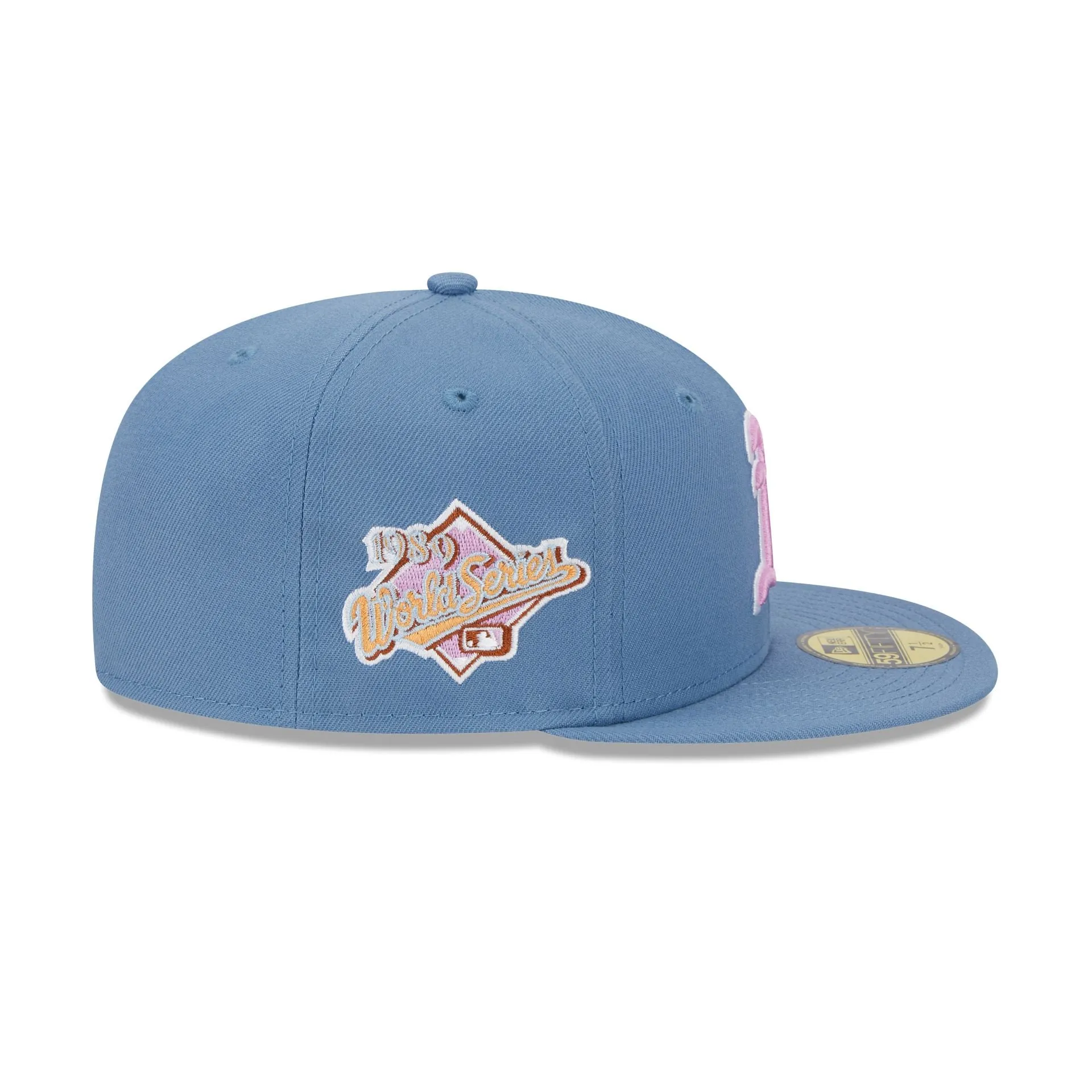 Oakland Athletics Color Pack Faded Blue 59FIFTY Fitted Hat sold by New Era product image thumbnail 4