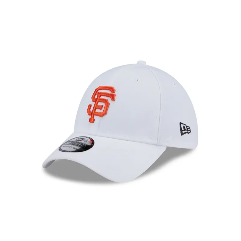San Francisco Giants Optic White 39THIRTY Stretch Fit Hat sold by New Era