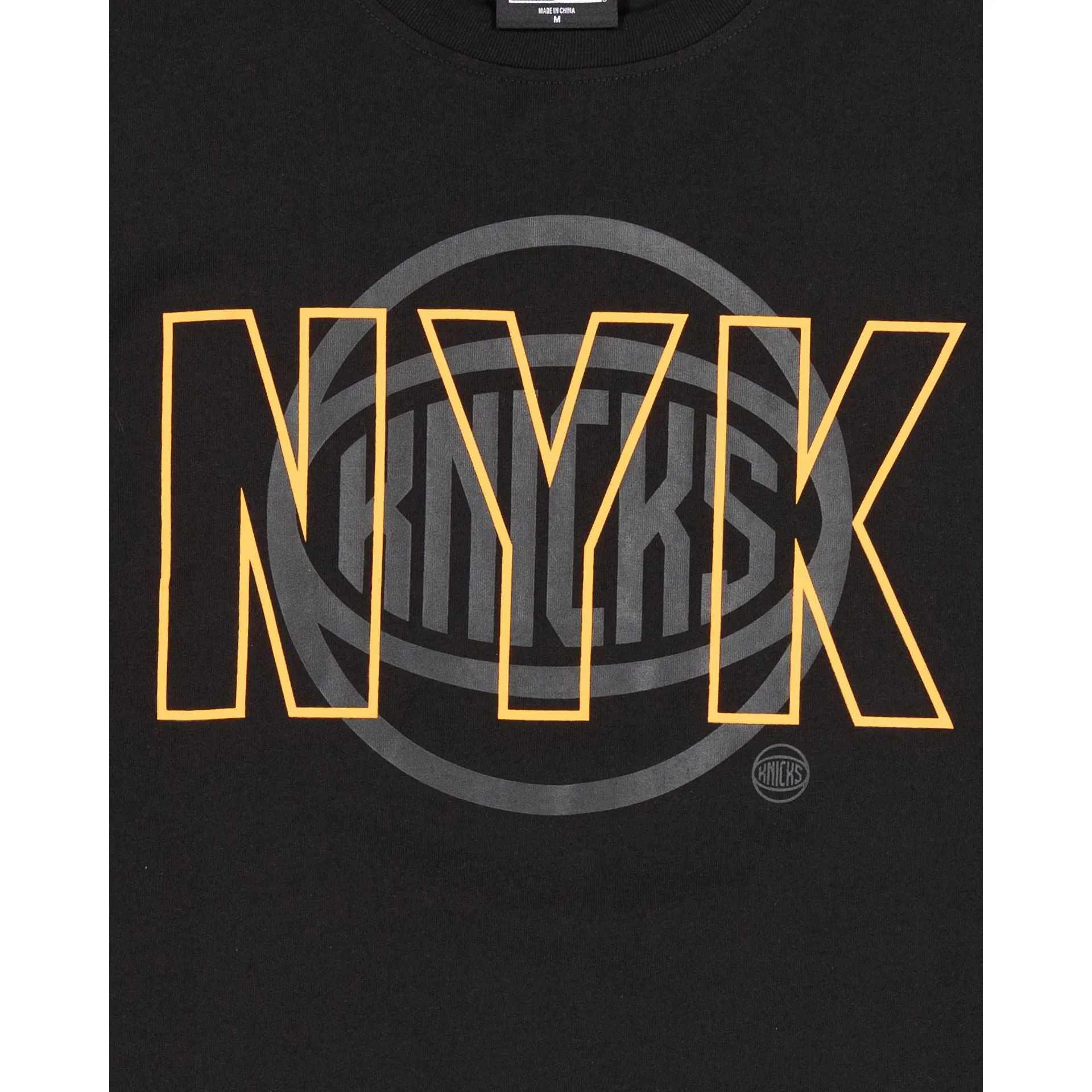 New York Knicks 2023 City Edition Black T-Shirt sold by New Era product image thumbnail 4