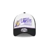 Los Angeles Lakers 2024 Rally Drive White 9FORTY A-Frame Trucker Hat sold by New Era