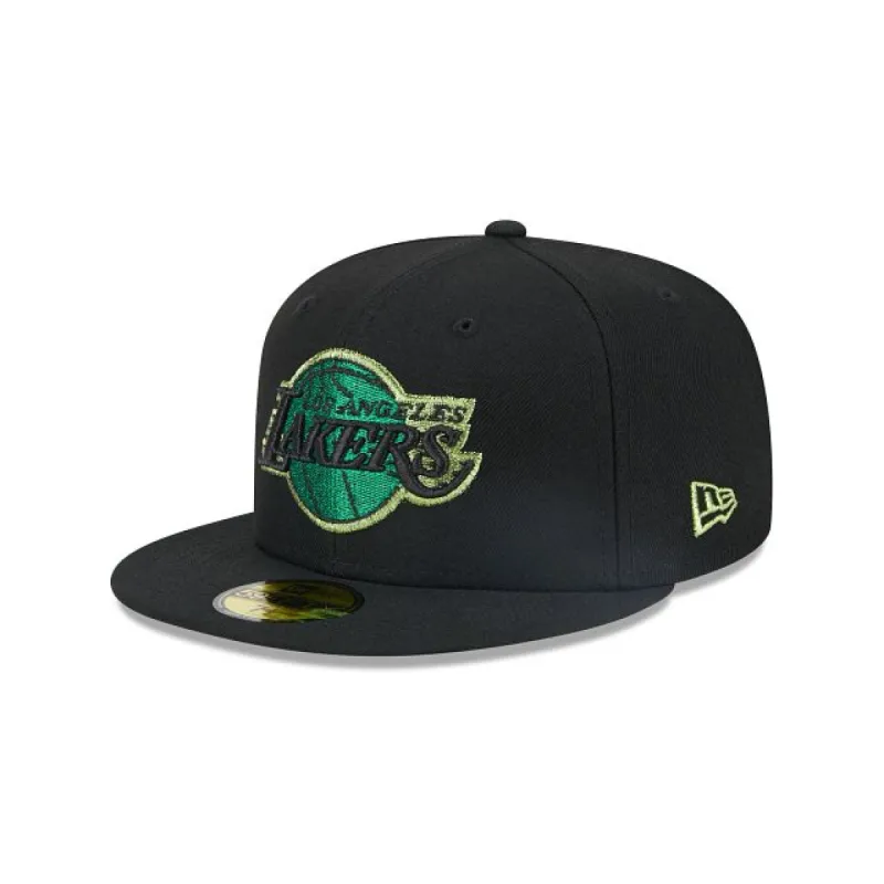 Los Angeles Lakers Metallic Pop 59FIFTY Fitted Hat sold by New Era