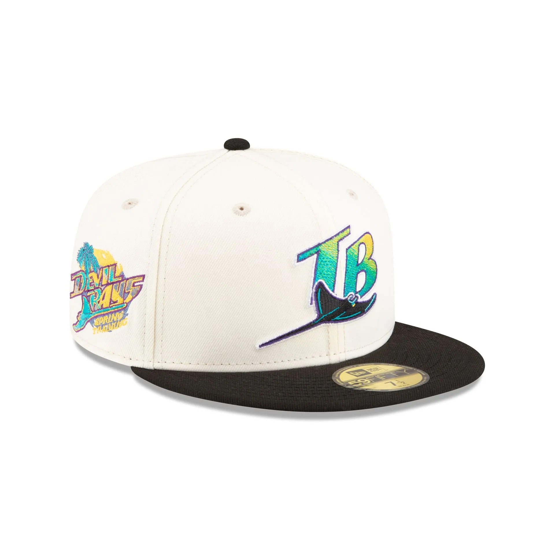 Tampa Bay Rays Spring Training Patch 59FIFTY Fitted Hat sold by New Era