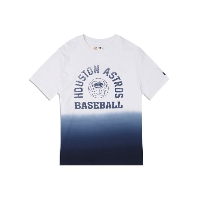 Houston Astros Throwback Dip Dye T-Shirt sold by New Era