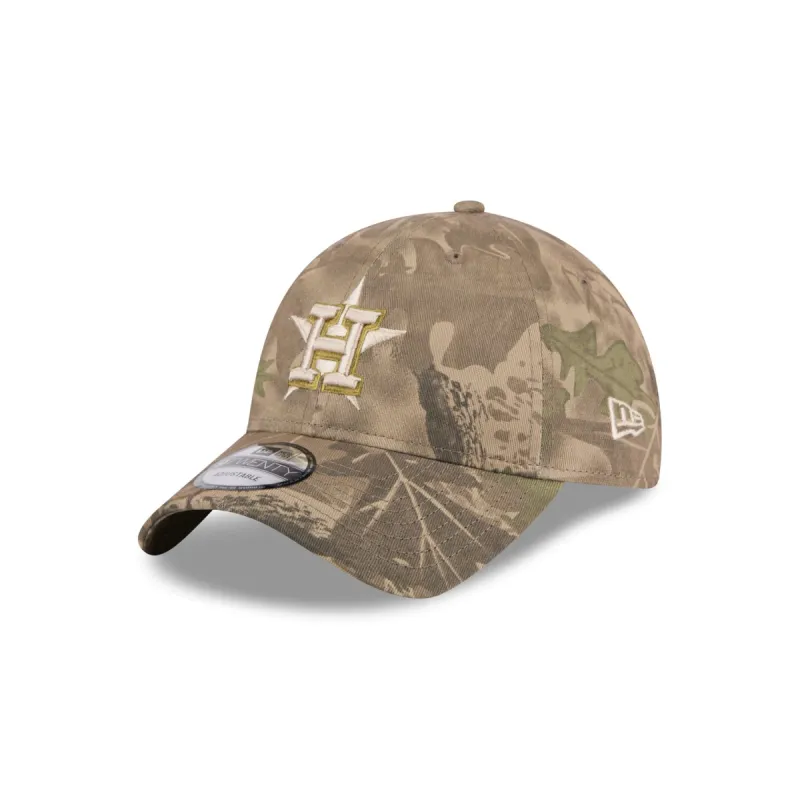 Houston Astros Leaf Camo 9TWENTY Adjustable Hat sold by New Era