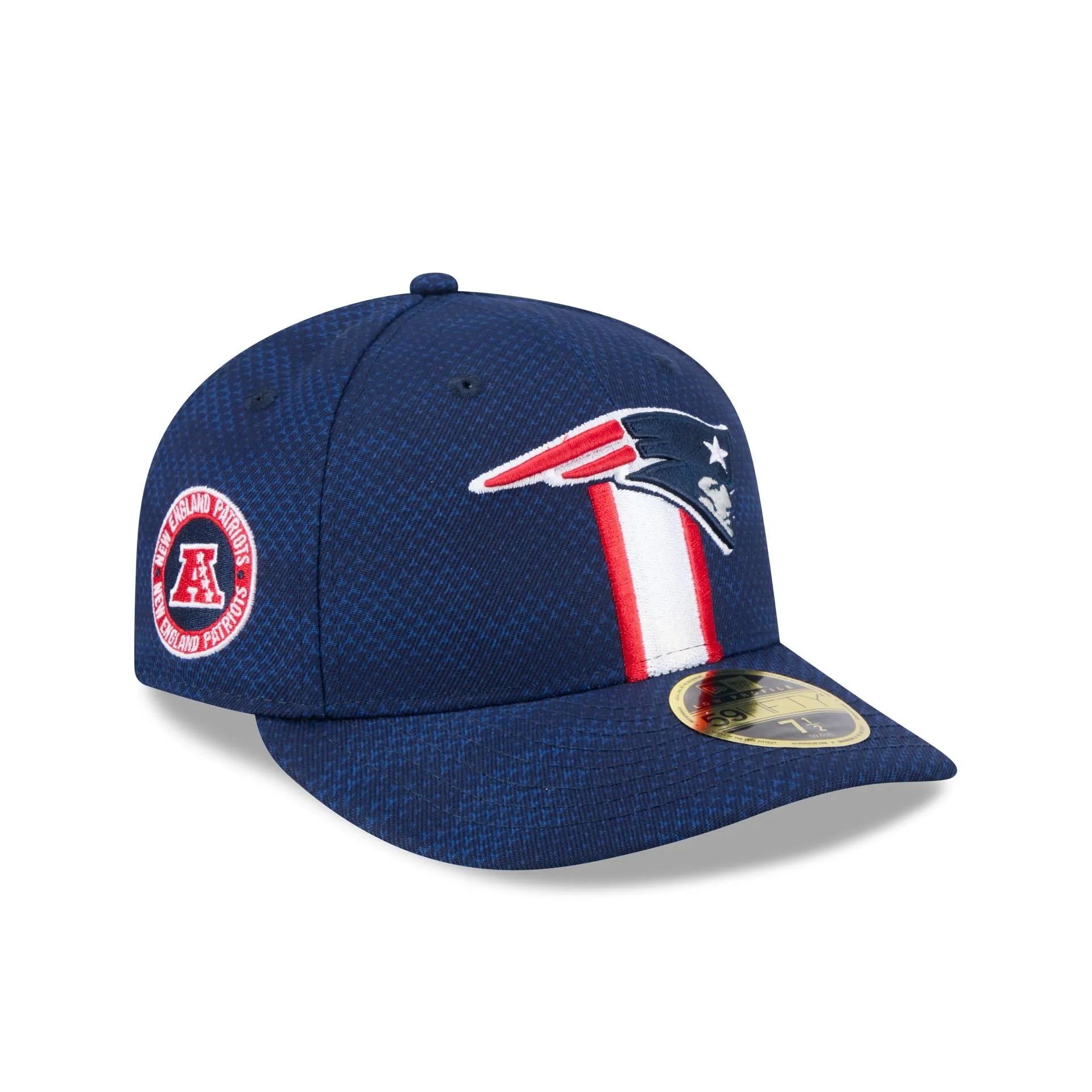 New England Patriots 2024 Sideline Low Profile 59FIFTY Fitted Hat sold by New Era
