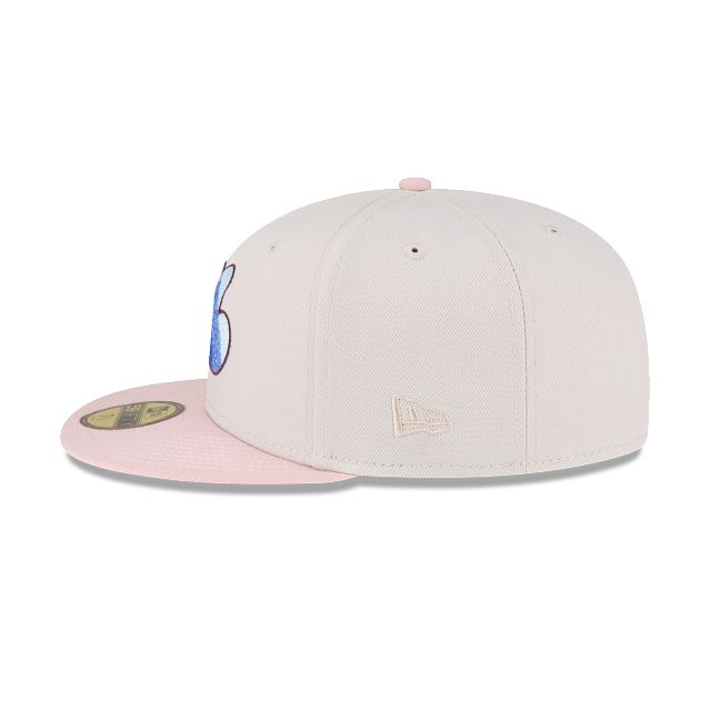Just Caps Stone Pink Montreal Expos 59FIFTY Fitted Hat sold by New Era product image thumbnail 5