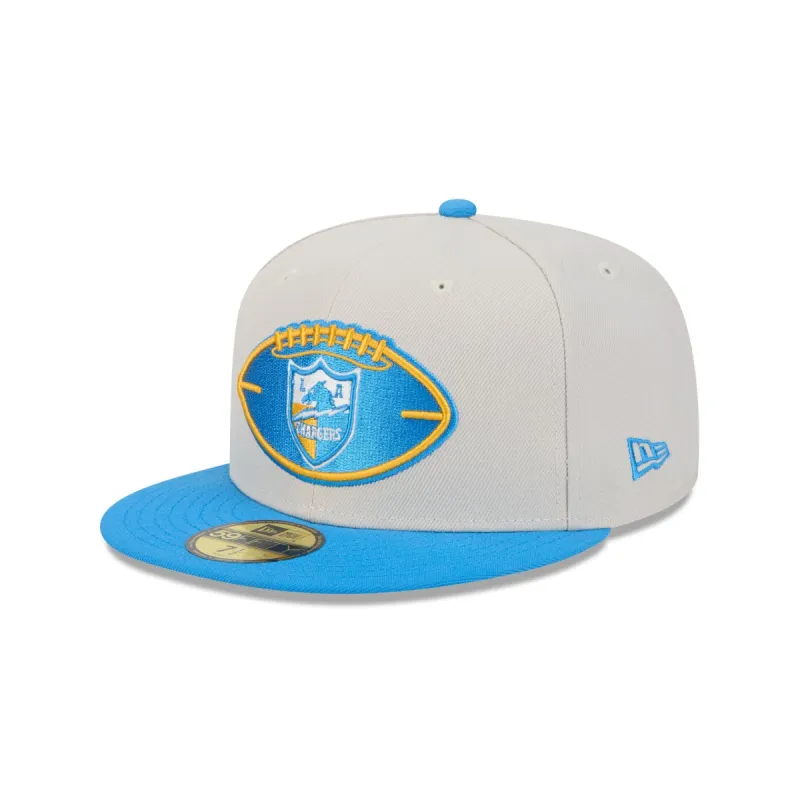 Los Angeles Chargers 2024 Historic Sideline 59FIFTY Fitted Hat sold by New Era