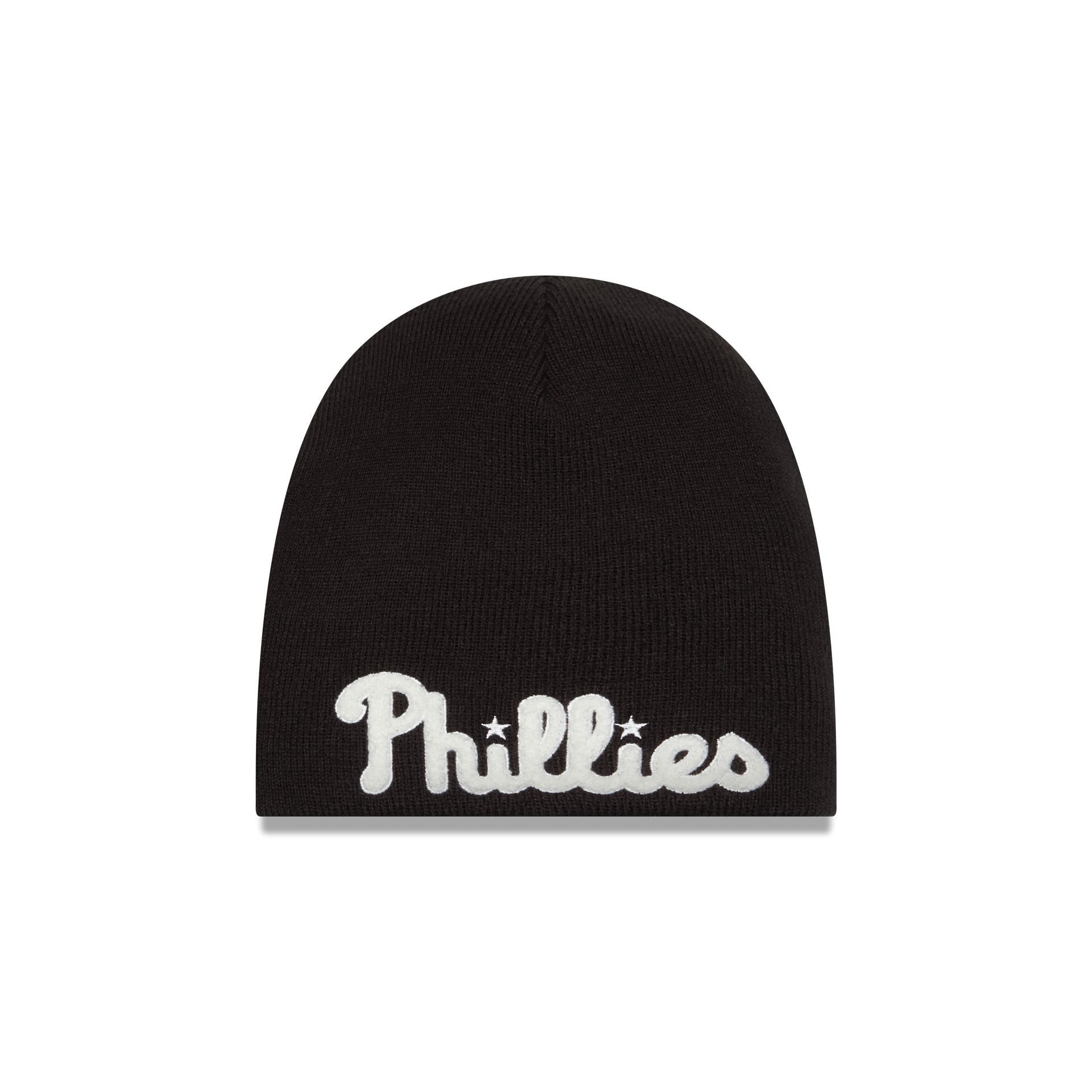 Philadelphia Phillies Chenille Script Knit Hat sold by New Era