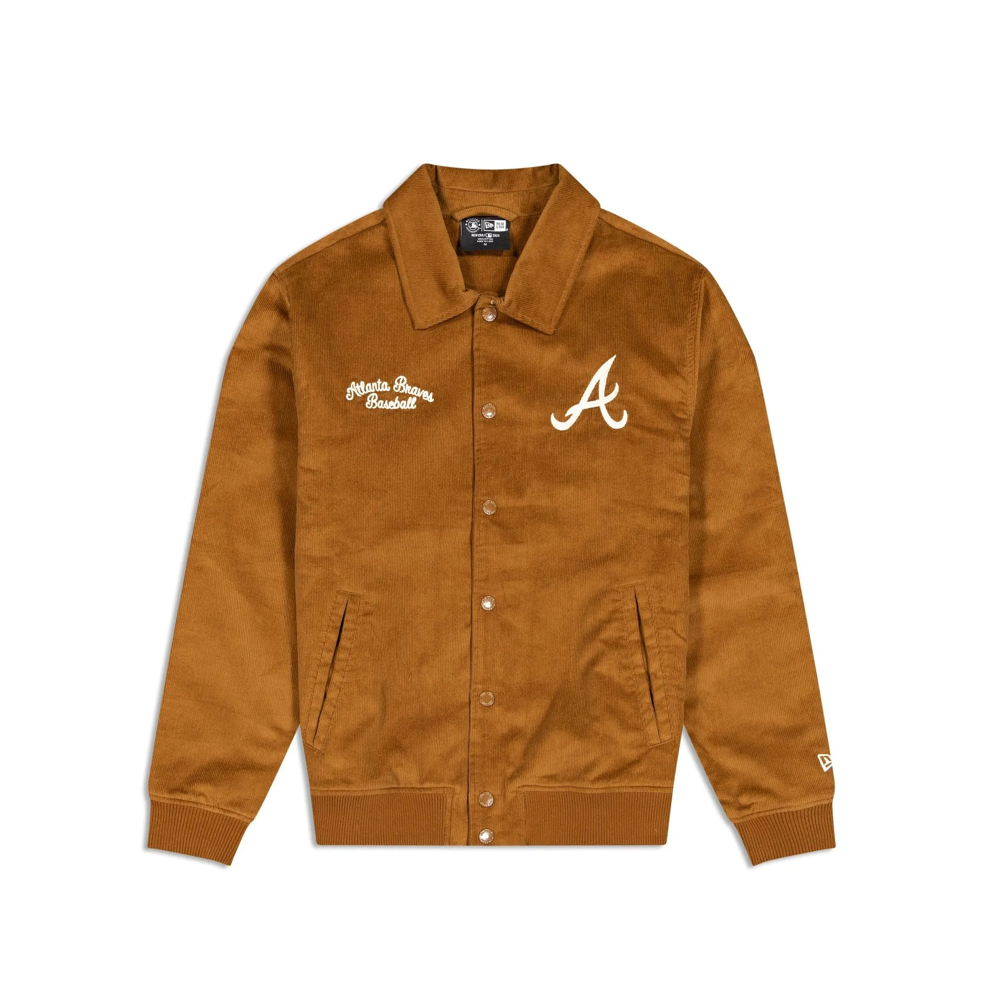 Atlanta Braves Cord Jacket sold by New Era