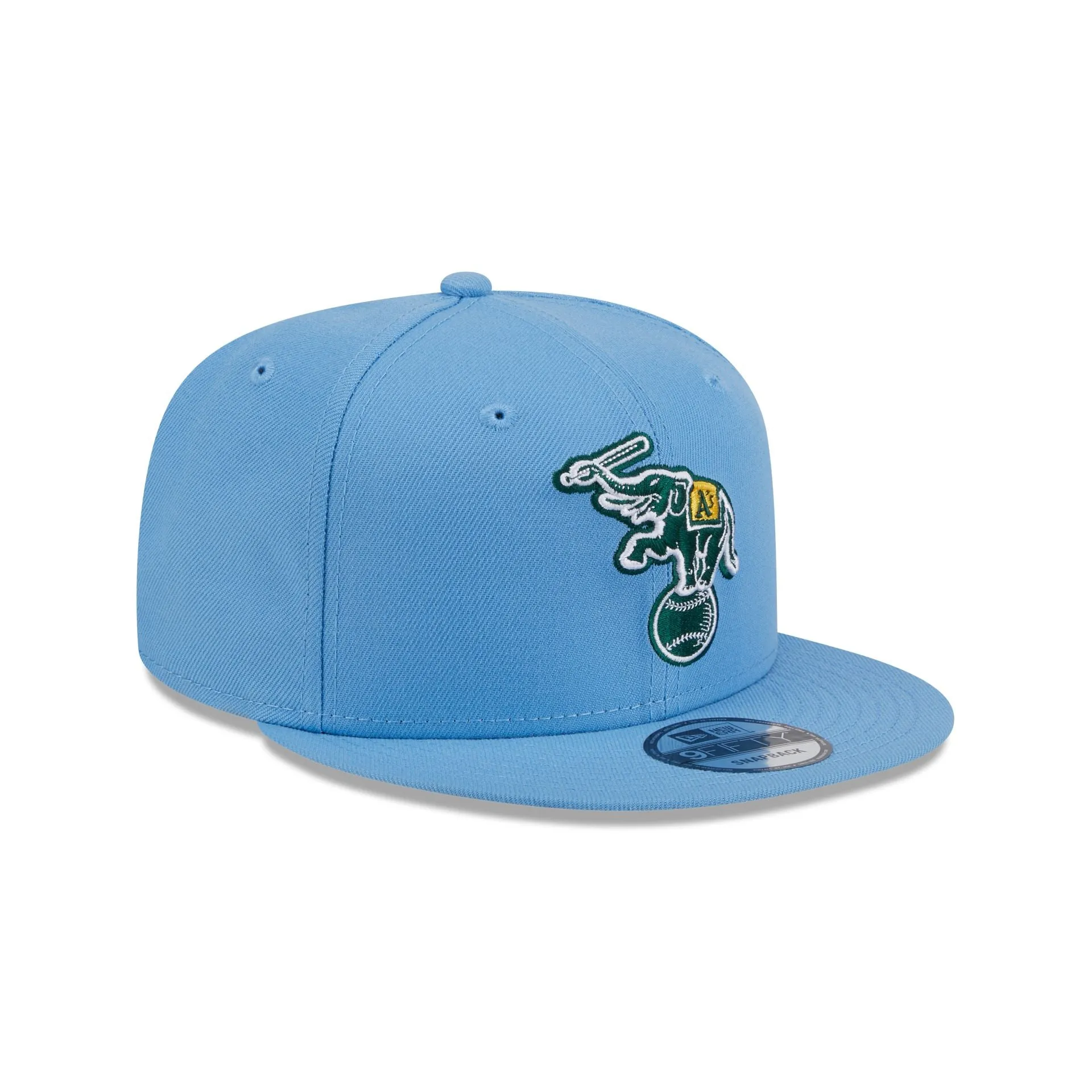 Oakland Athletics Sky Blue 9FIFTY Snapback Hat sold by New Era product image thumbnail 3