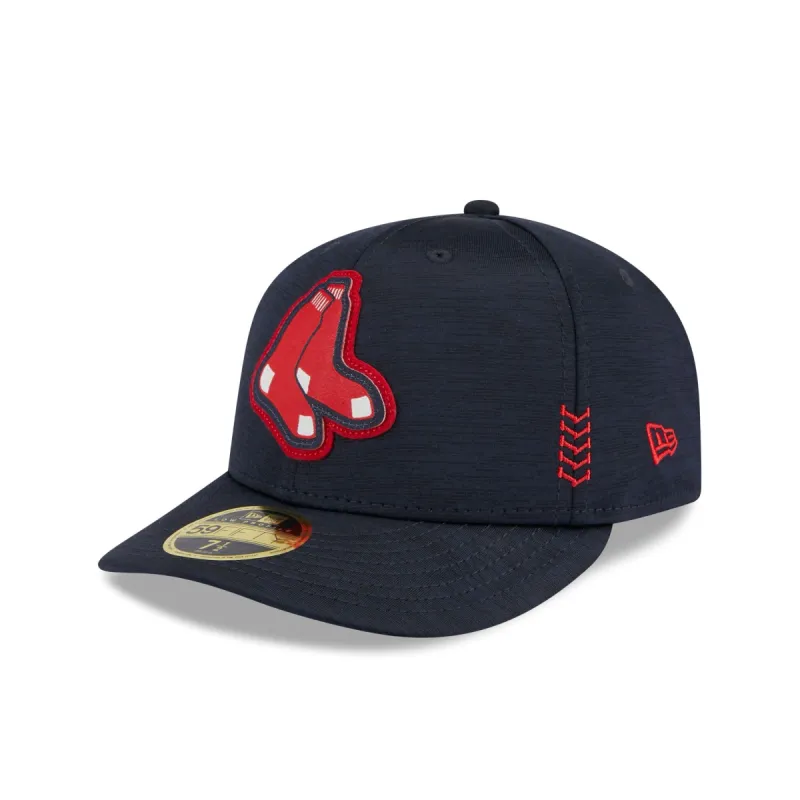 Boston Red Sox 2024 Clubhouse Low Profile 59FIFTY Fitted Hat sold by New Era