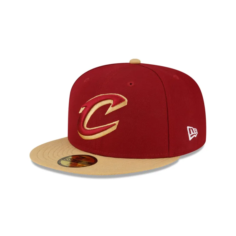 Cleveland Cavaliers Basic Two Tone 59FIFTY Fitted Hat sold by New Era