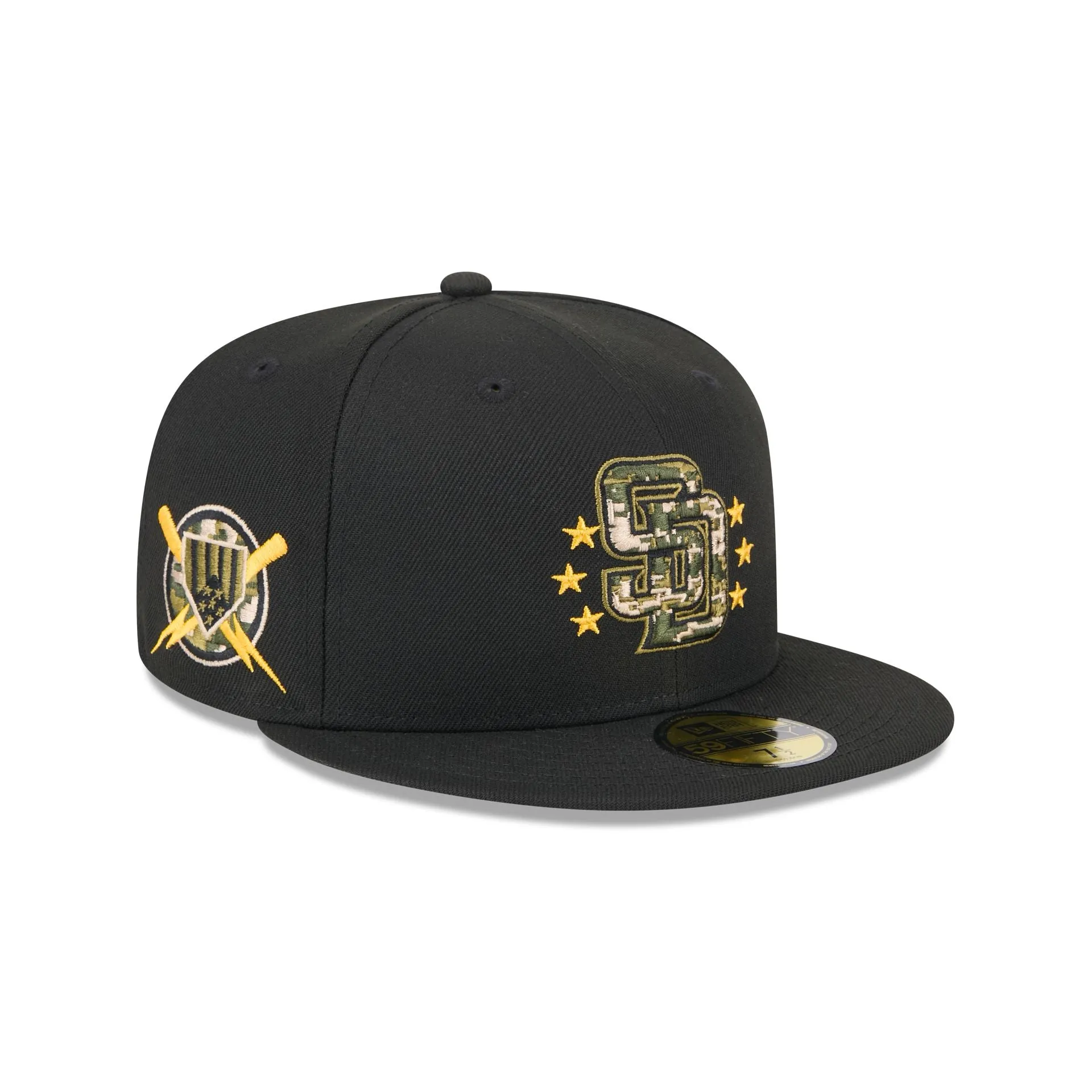 San Diego Padres Armed Forces Day 2024 59FIFTY Fitted Hat sold by New Era