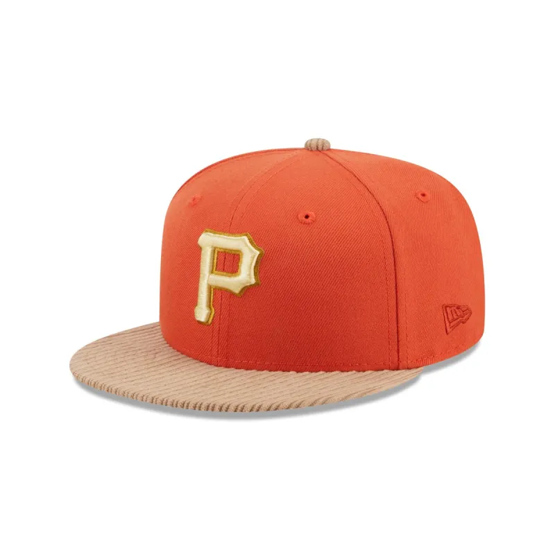 Pittsburgh Pirates Autumn Wheat 9FIFTY Snapback Hat sold by New Era