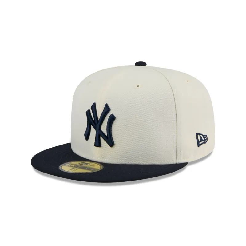 New York Yankees Chrome 59FIFTY Fitted Hat sold by New Era