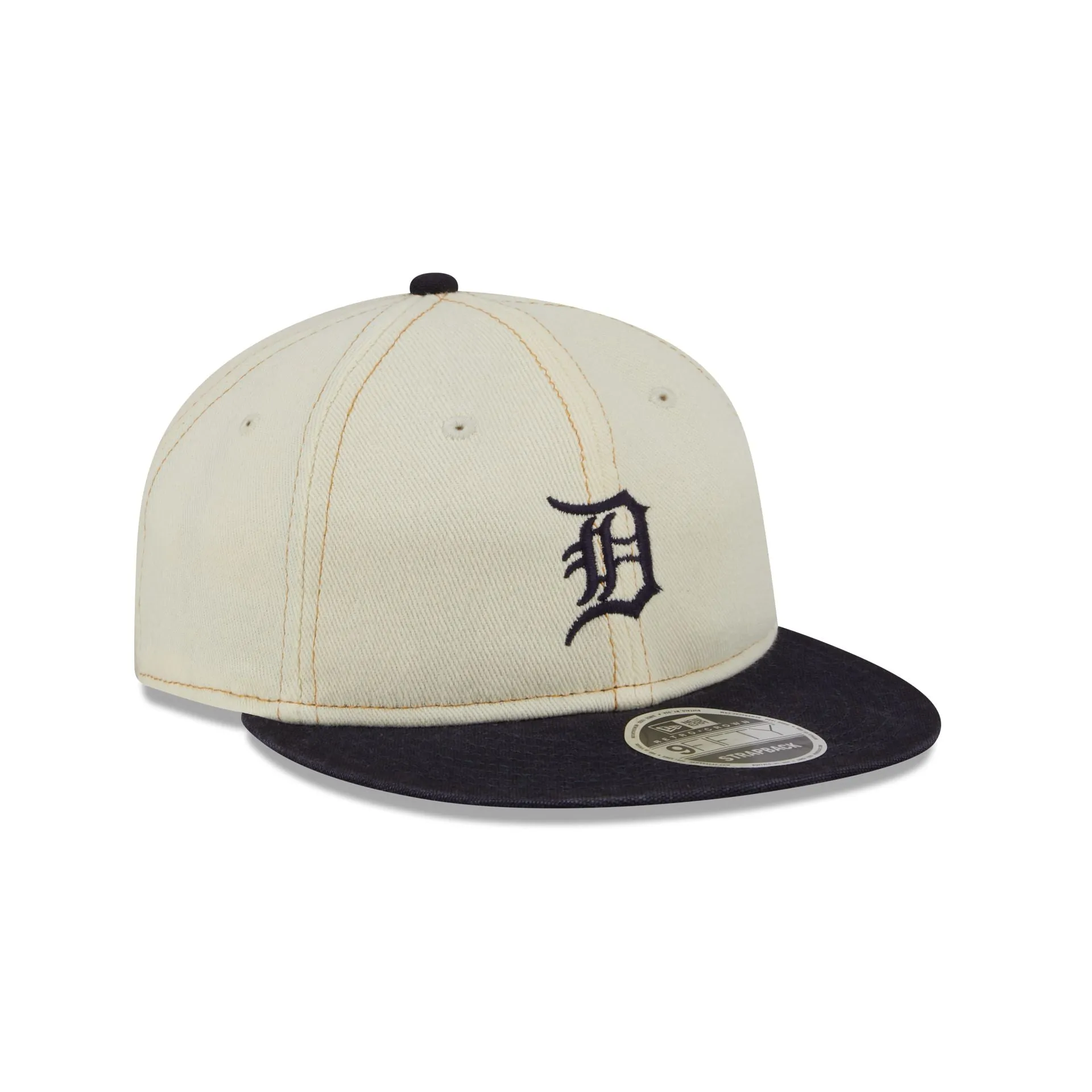 Detroit Tigers Chrome Denim Retro Crown 9FIFTY Adjustable Hat sold by New Era product image thumbnail 3