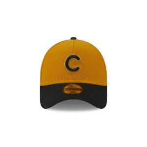 Chicago Cubs Rustic Fall 9FORTY A-Frame Snapback Hat sold by New Era