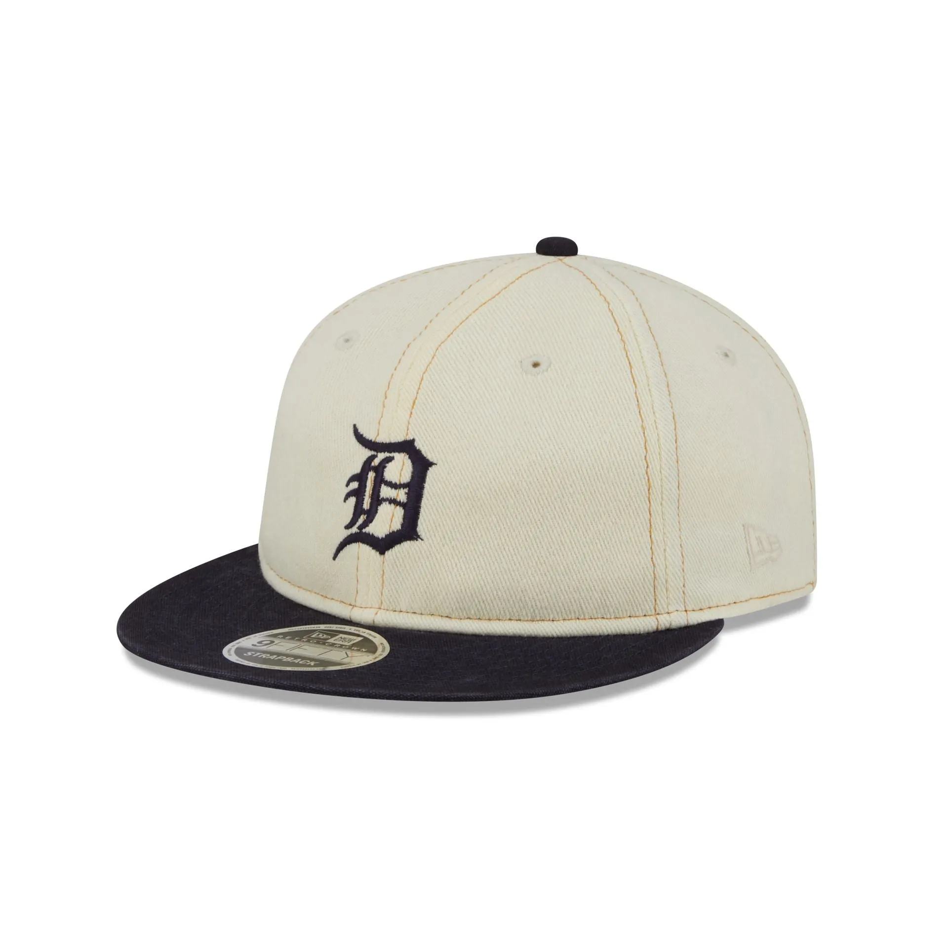 Detroit Tigers Chrome Denim Retro Crown 9FIFTY Adjustable Hat sold by New Era