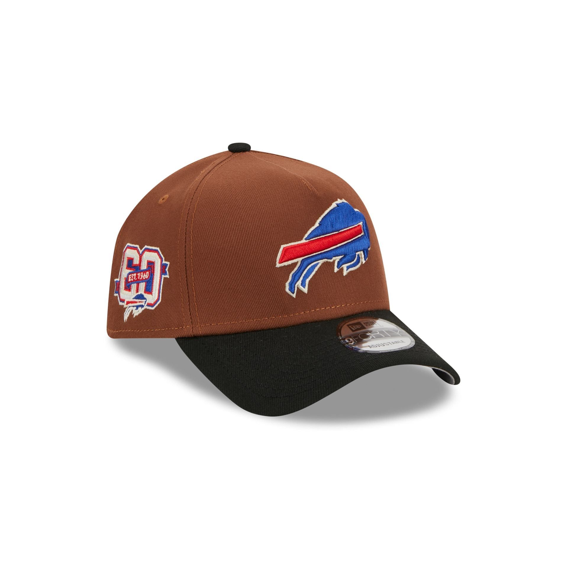 Buffalo Bills Harvest 9FORTY A-Frame Snapback Hat sold by New Era