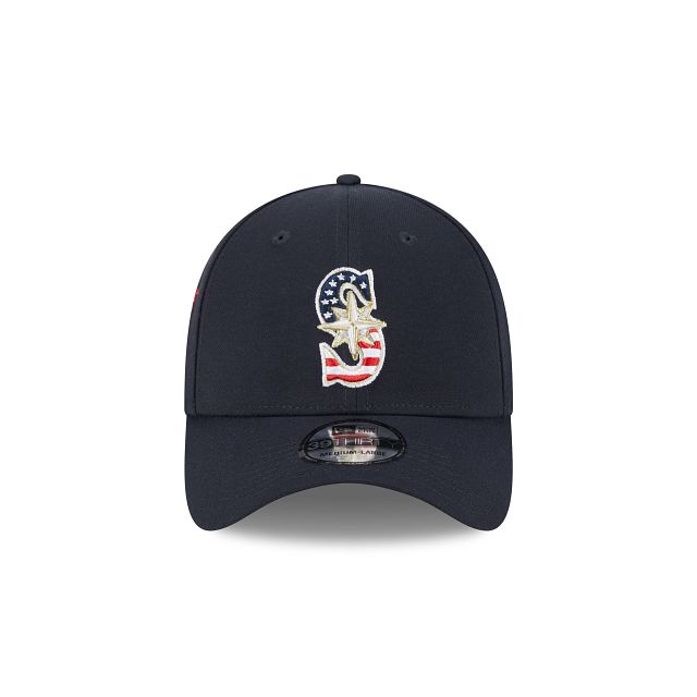 Seattle Mariners Independence Day 2023 39THIRTY Stretch Fit Hat sold by New Era product image thumbnail 2