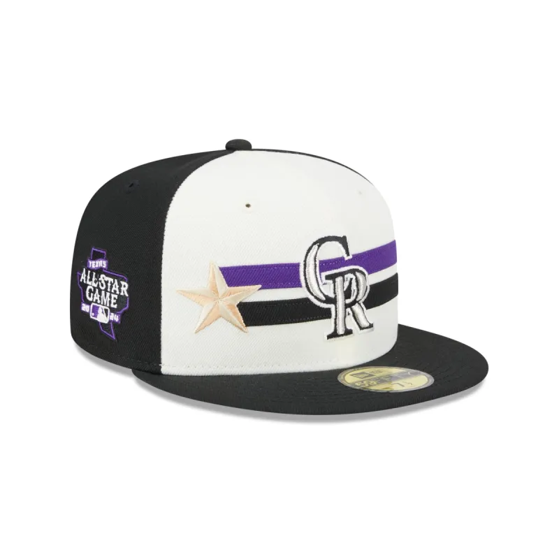 Colorado Rockies 2024 All-Star Game Workout 59FIFTY Fitted Hat sold by New Era