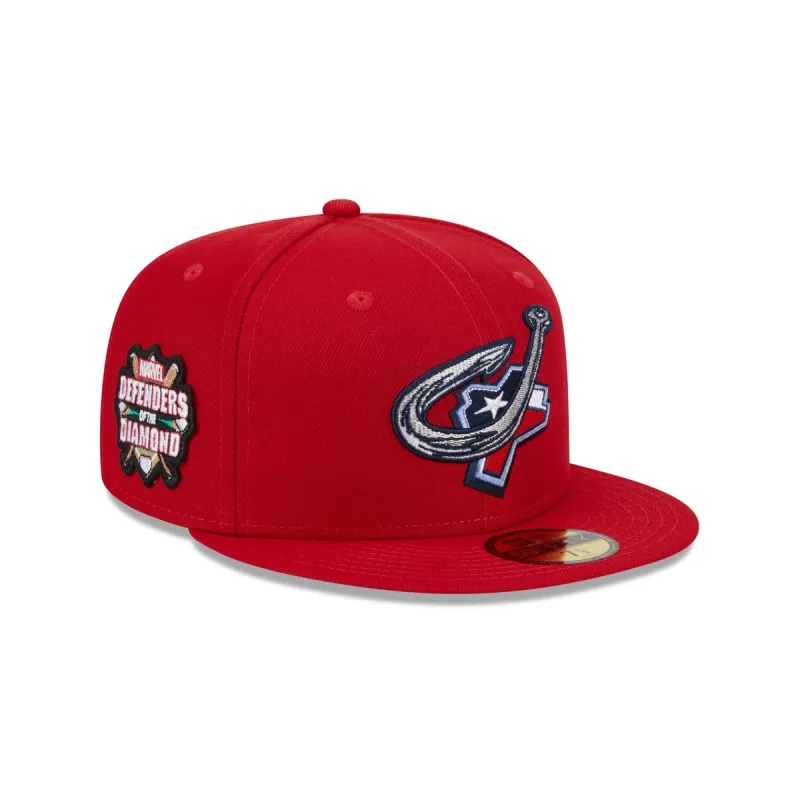 2023 Marvel X Corpus Christi Hooks 59FIFTY Fitted Hat sold by New Era