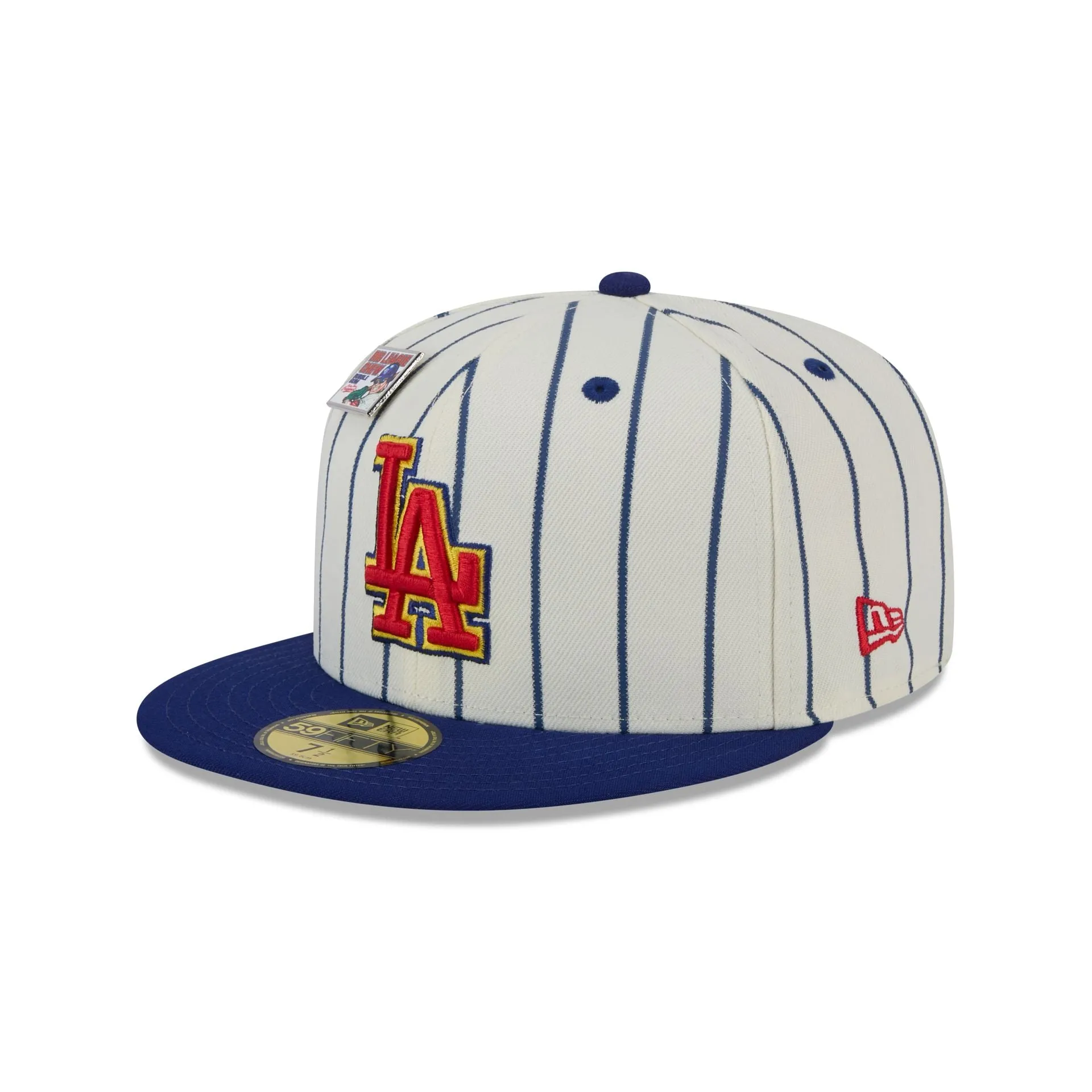 Big League Chew X Los Angeles Dodgers Pinstripe 59FIFTY Fitted Hat sold by New Era product image thumbnail 3