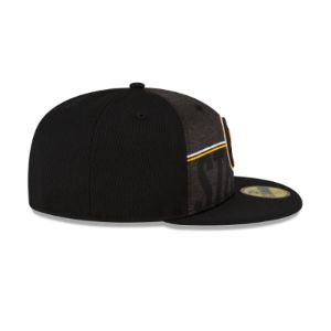 Pittsburgh Steelers 2023 Training Black 59FIFTY Fitted Hat sold by New Era