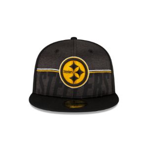 Pittsburgh Steelers 2023 Training Black 59FIFTY Fitted Hat sold by New Era