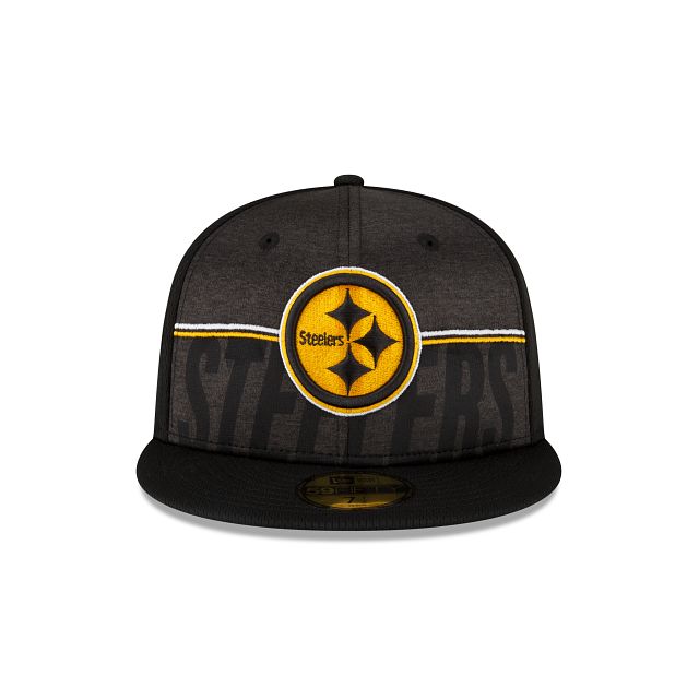 Pittsburgh Steelers 2023 Training Black 59FIFTY Fitted Hat sold by New Era product image thumbnail 2
