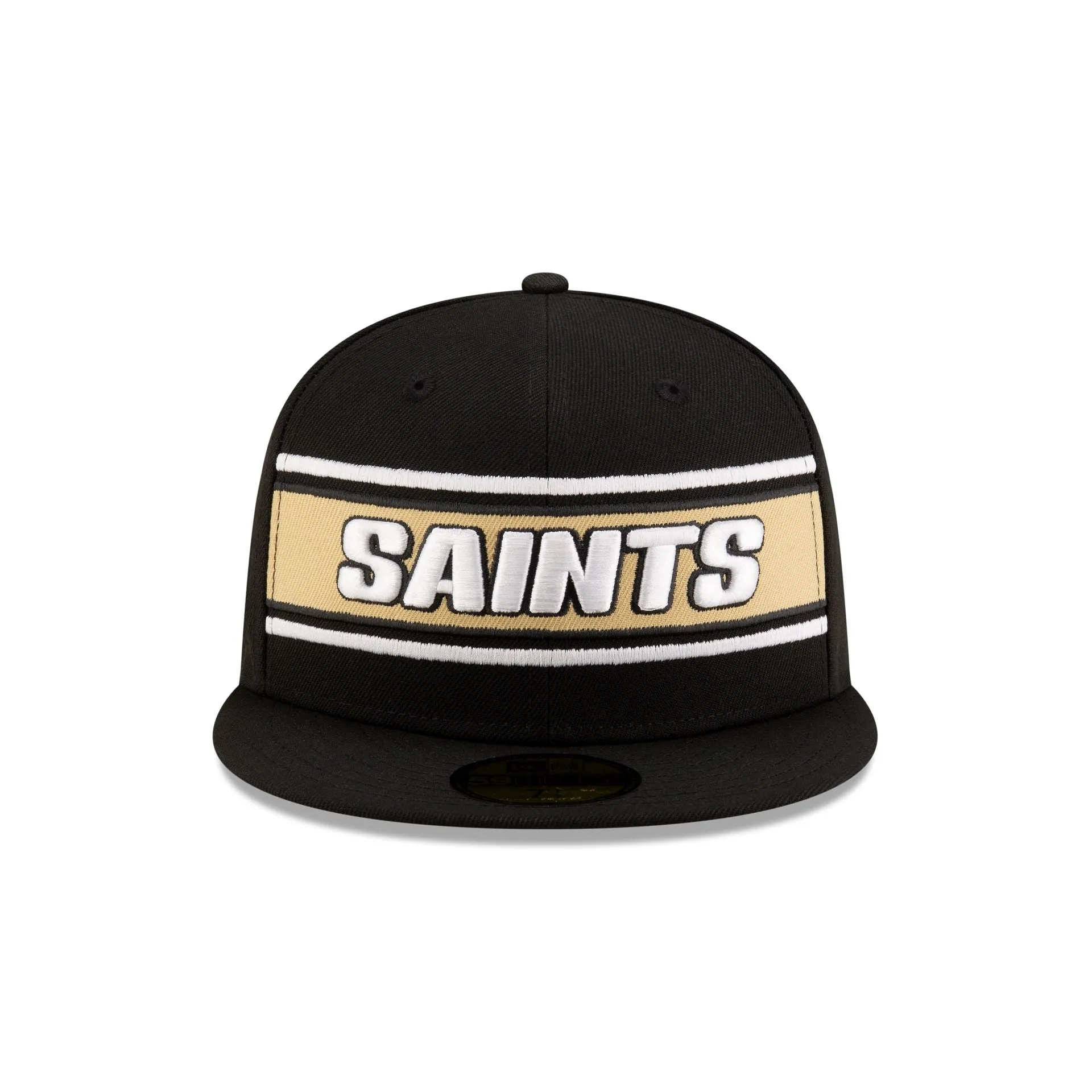 New Orleans Saints 2024 Sideline Black 59FIFTY Fitted Hat sold by New Era product image thumbnail 2