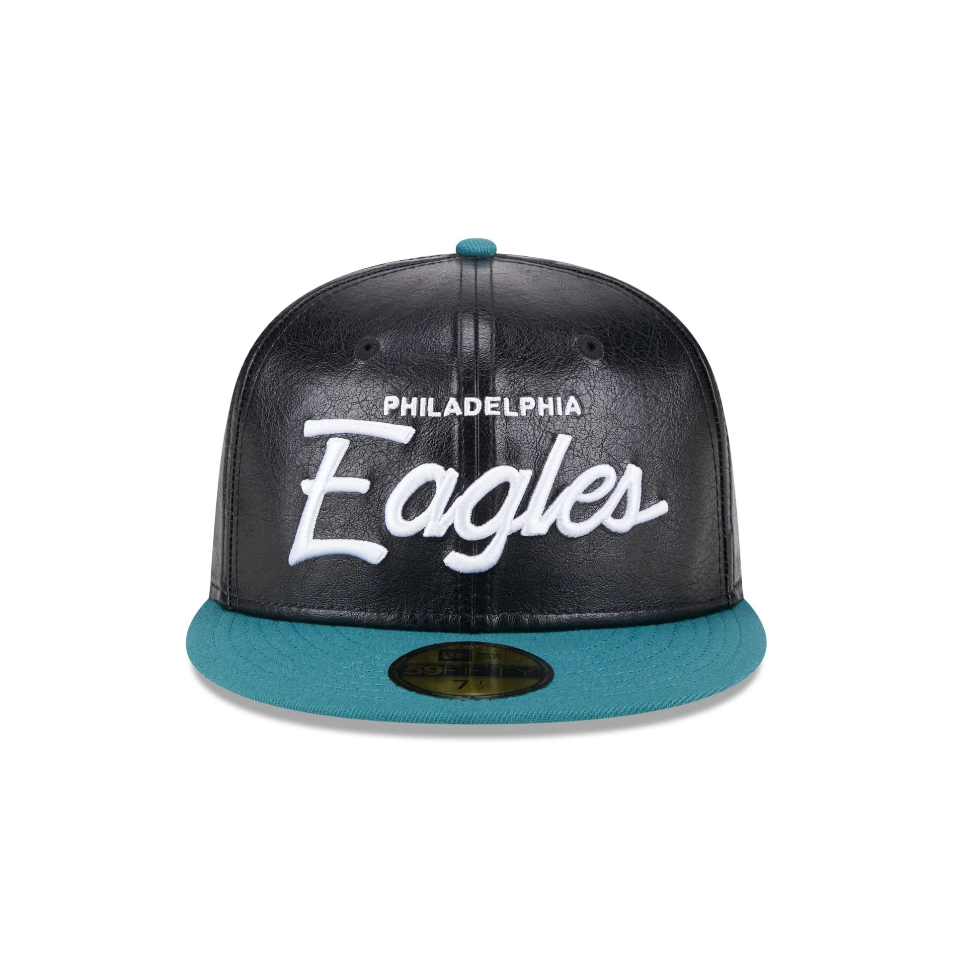 Philadelphia Eagles Faux Leather Crown 59FIFTY Fitted Hat sold by New Era product image thumbnail 2