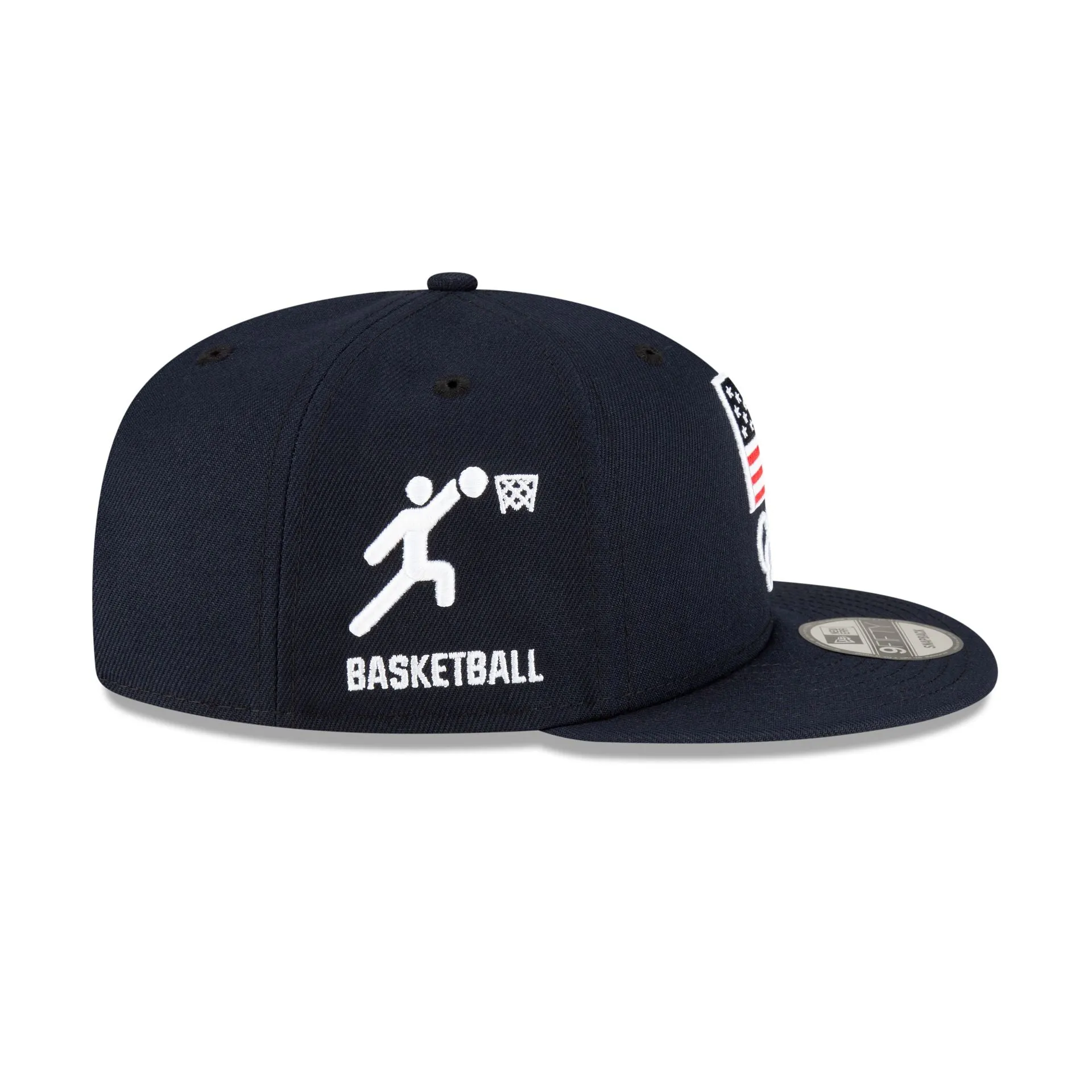 Team USA Basketball Navy 9FIFTY Snapback Hat sold by New Era product image thumbnail 4